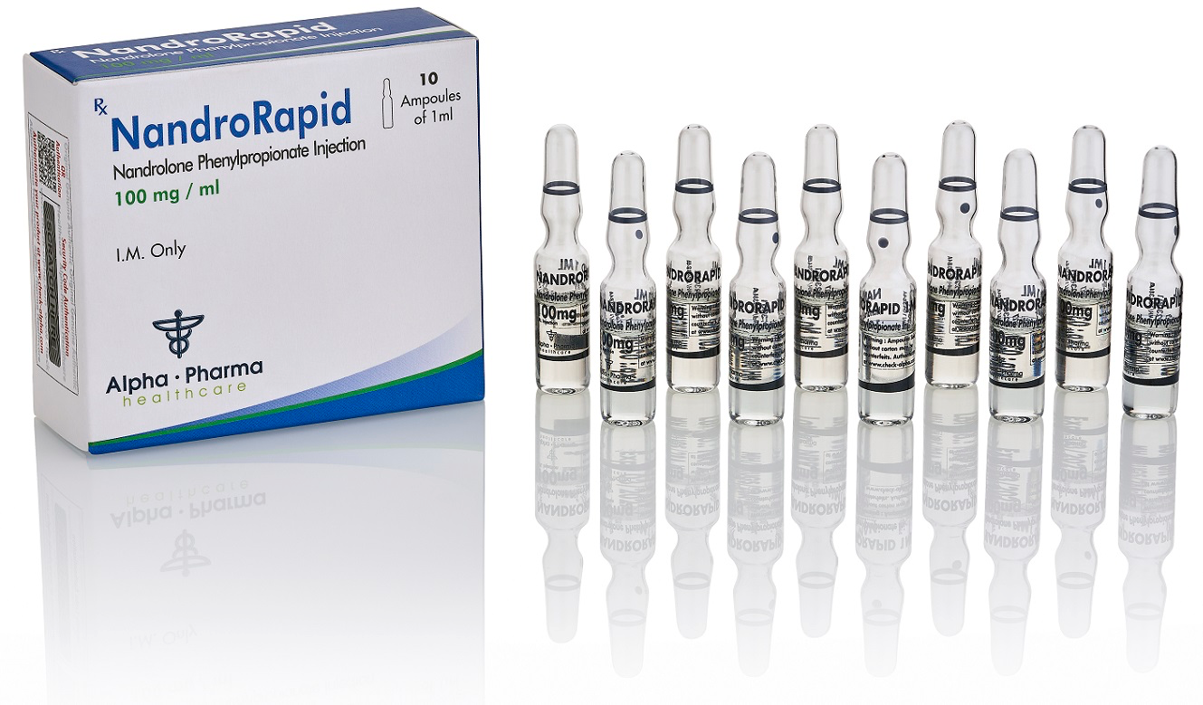 nandrorapid 100mg and packaging