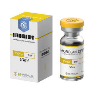 primobolan-depot methanolone enanthate100mg vial and product packaging