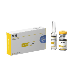 pt-141 10mg vial peptide and product packaging for research use