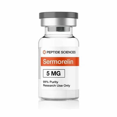 sermorelin 5mg vial peptide for research use only