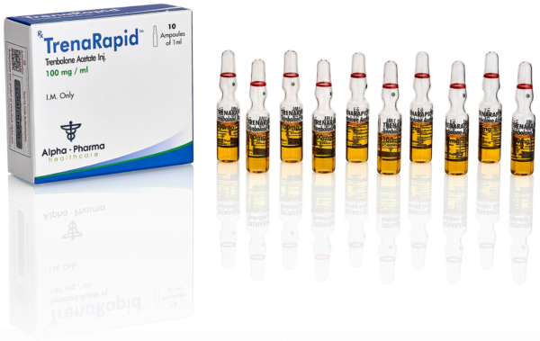 trenarapid 100mg and packaging
